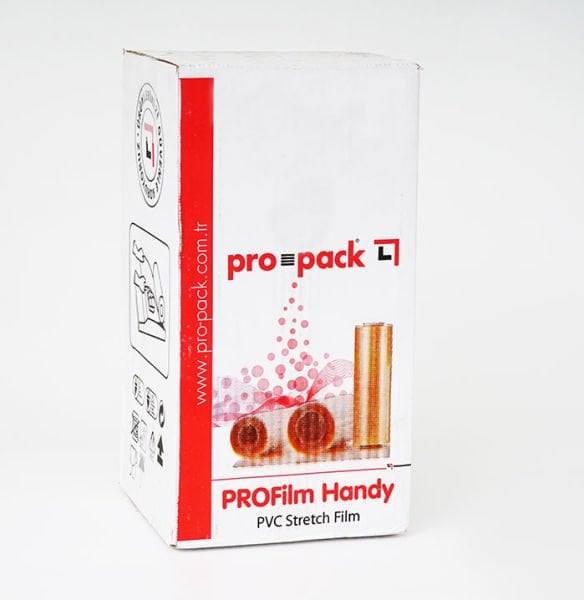 Streç Film 30 cm x 1500 m 8 Mic | Sanayi Tipi Gıda Uyumlu 1 Adet