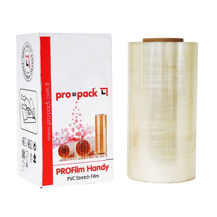 Streç Film 30 cm x 1500 m 8 Mic | Sanayi Tipi Gıda Uyumlu 1 Adet