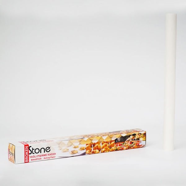 Pişirme Kağıdı 37 cm x 8 mt | Gıda Uyumlu 48 Adet