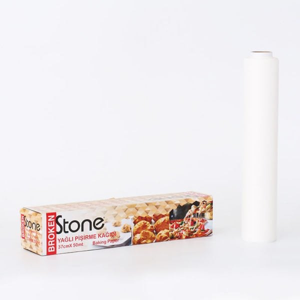 Pişirme Kağıdı 37 cm x 50 mt | Gıda Uyumlu 12 Adet