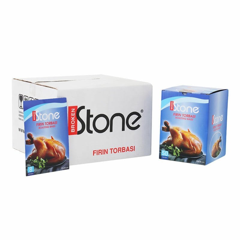 25 x 38 Fırın Torbası | 200 Dereceye Dayanıklı | 200 Adet