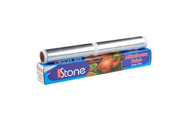 Alüminyum Folyo 30 cm x 10 m | Mutfakta Kolay Kullanım – 48’li Koli