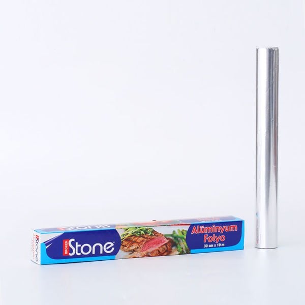 Alüminyum Folyo 30 cm x 10 m | Mutfakta Kolay Kullanım – 48’li Koli