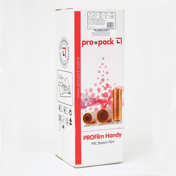 Streç Film 45 cm x 1.500 m | 9 Mic Gıda Uyumlu – 1 Adet