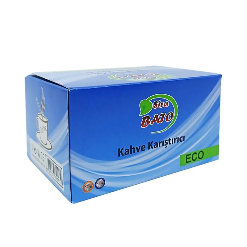 Tahta Karıştırıcı 5mm Eco (400 Ad x 24 Pk)(Kayın)