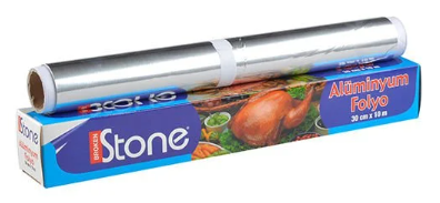 Alüminyum Folyo 30 cm x 10 m | 10 Mic Mutfakta Kolay Kullanım – 1 Adet