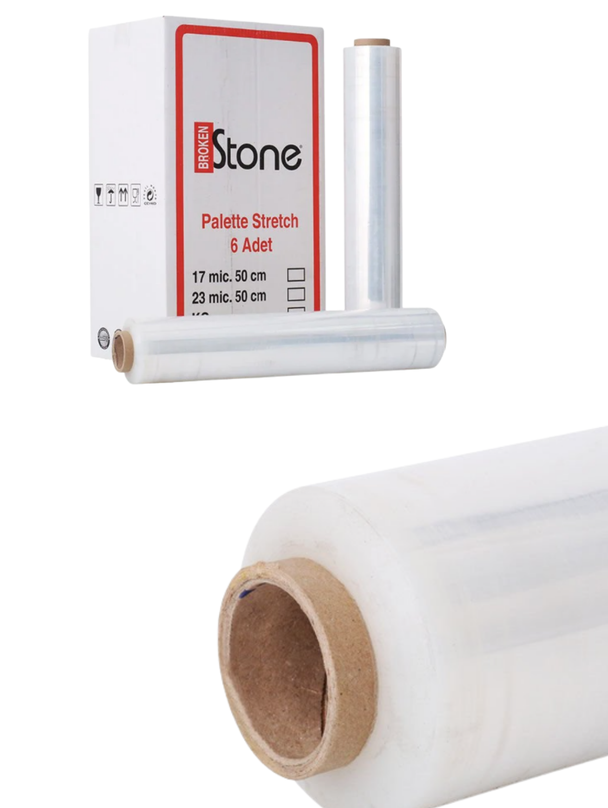 Palet Streç Film 17 Mic 2000 Gr Yük Streci 1 Adet